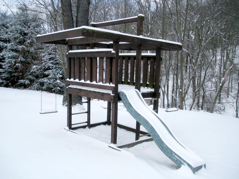 Wooden Playset Installation in Littleton, CO